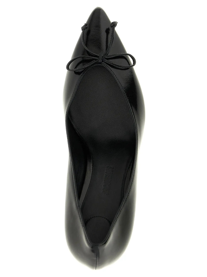 Jacquemus Black Cowhide High Heel Pumps