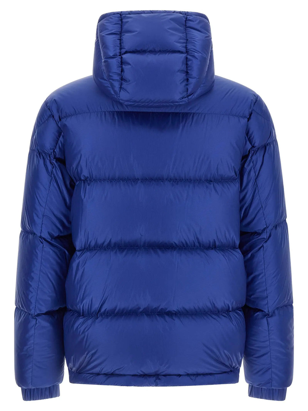 Moncler Blue Polyamide Full-Length Jacket