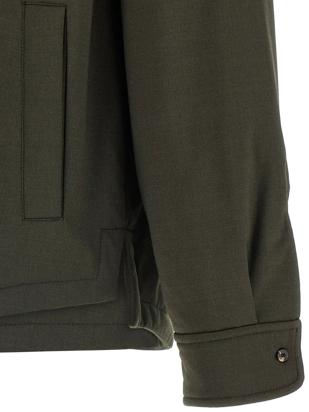 Jacquemus Bicolor Virgin Wool Shell Jacket