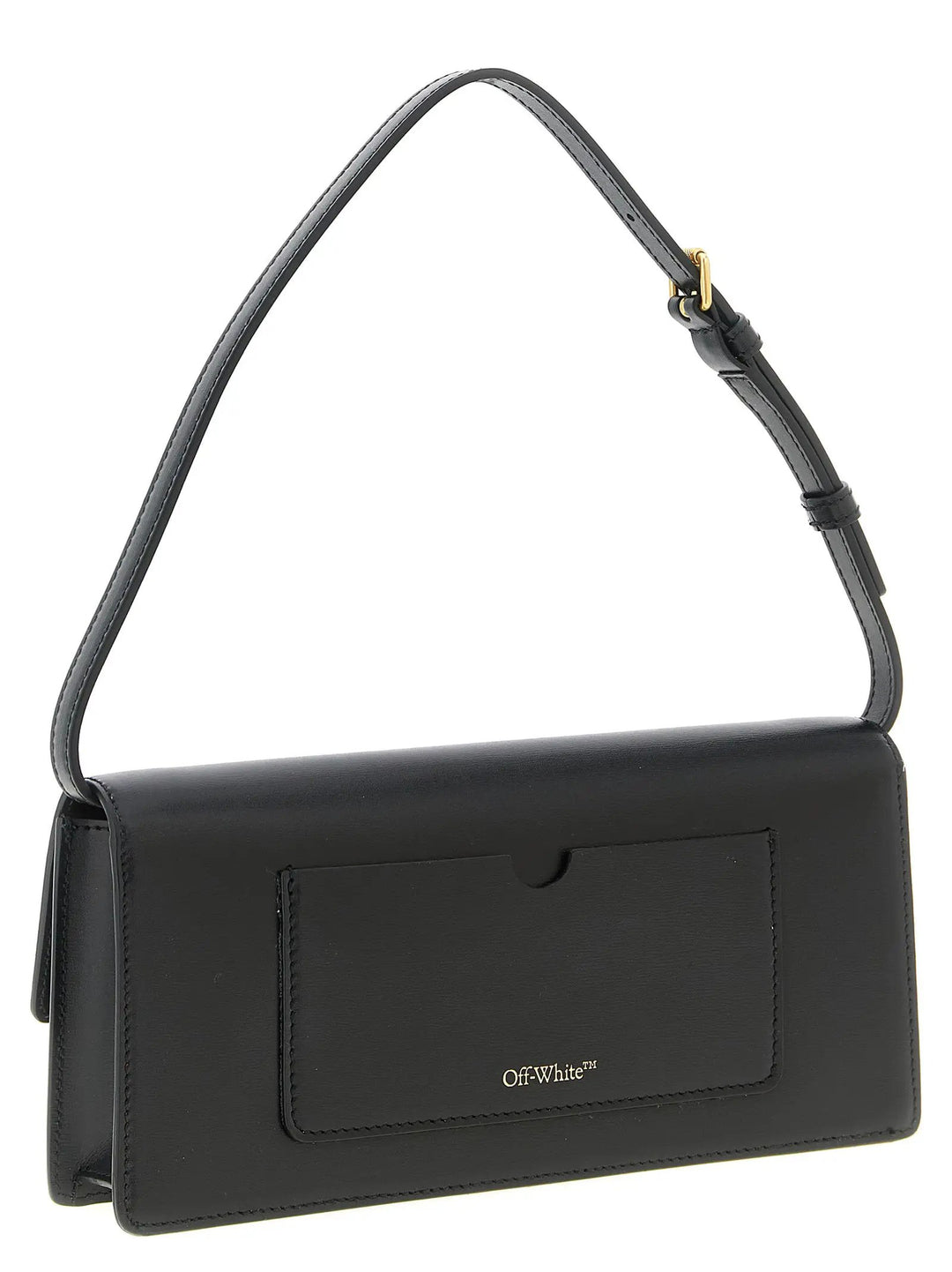 Off-White Black Polyester Shoulder Bag