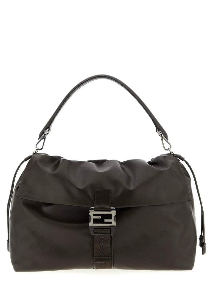 Fendi Brown Calfskin Handbag