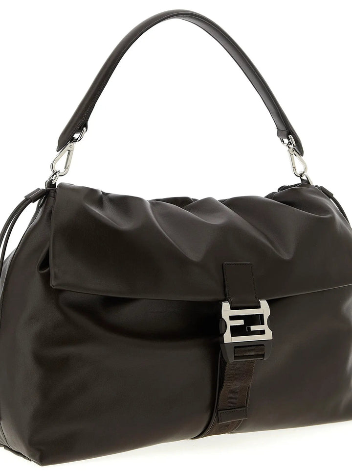Fendi Brown Calfskin Handbag