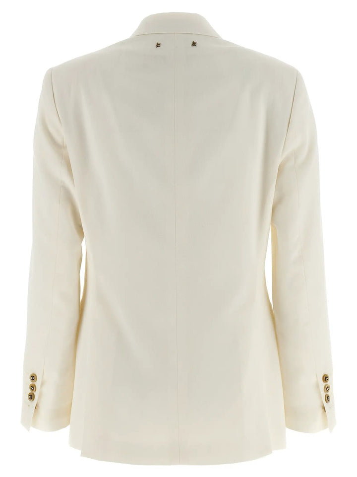 Golden Goose White Polyester Blazer
