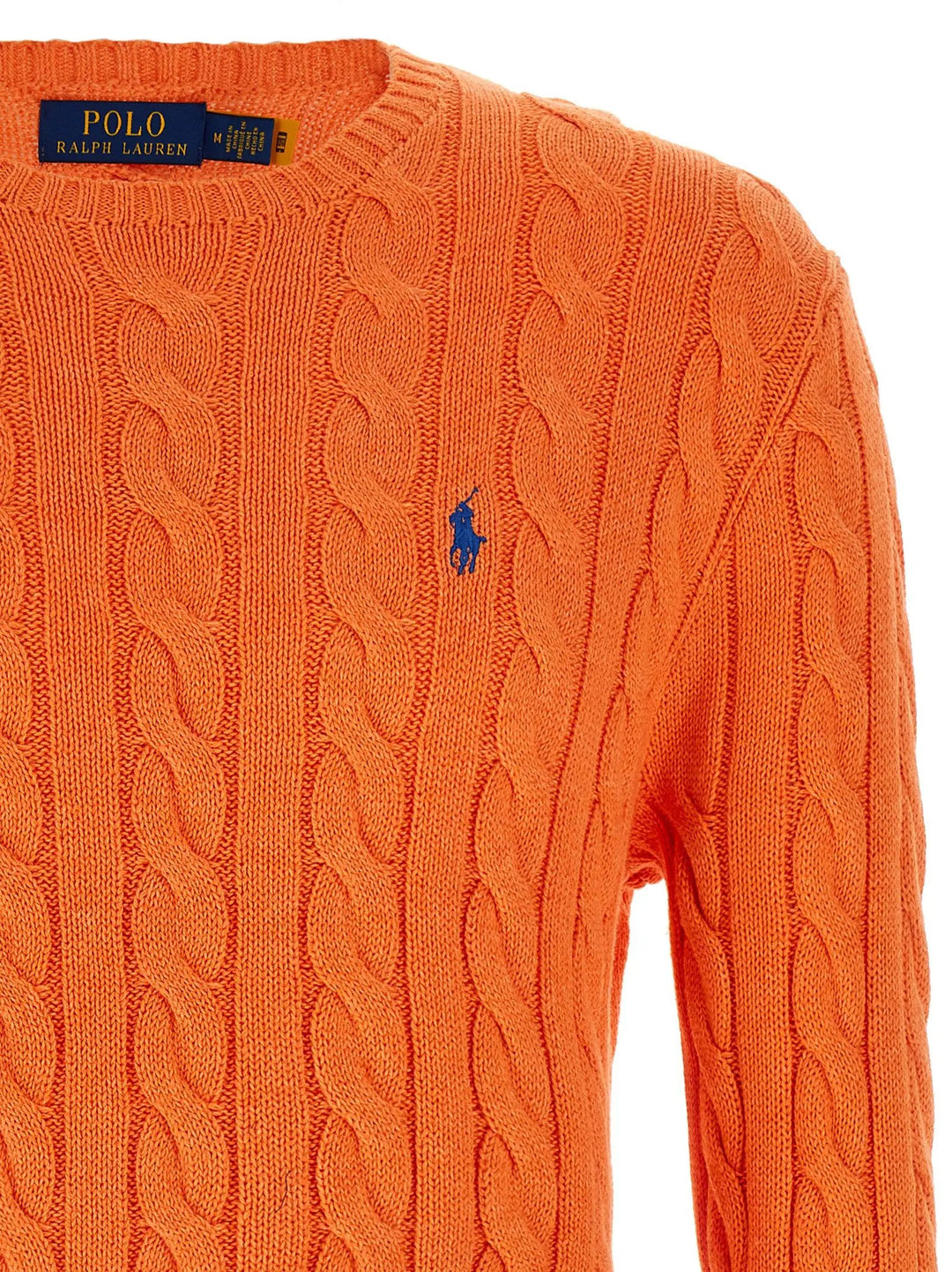Polo Ralph Lauren Orange Cotton Cardigan