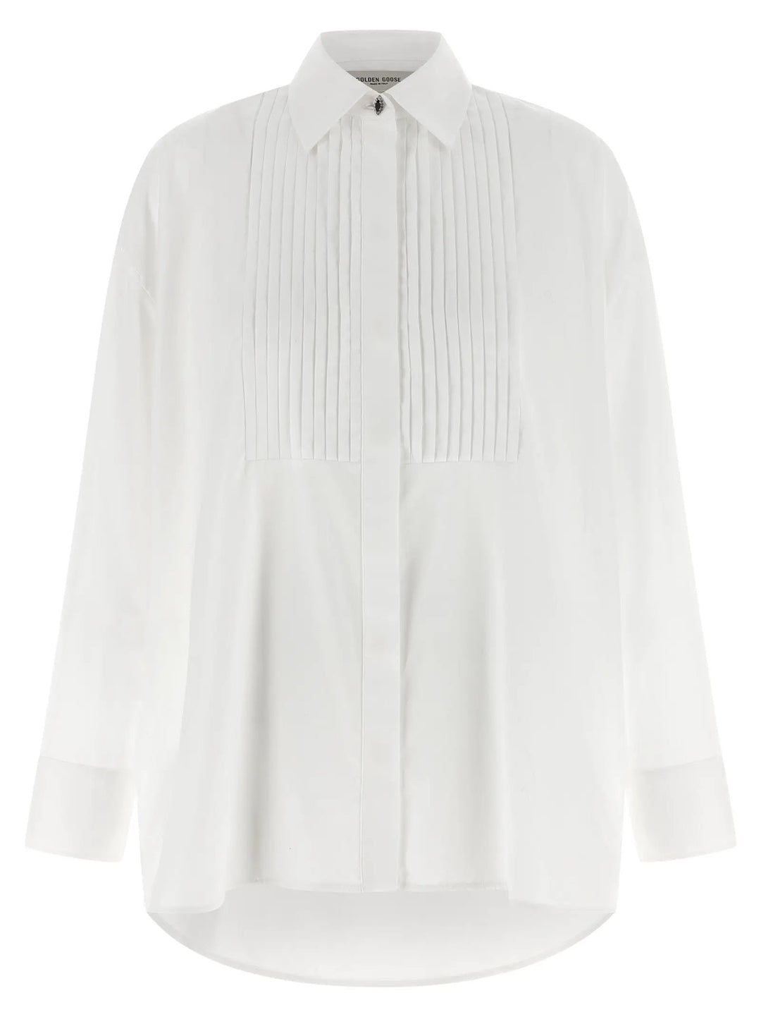 Golden Goose White Cotton Blouse