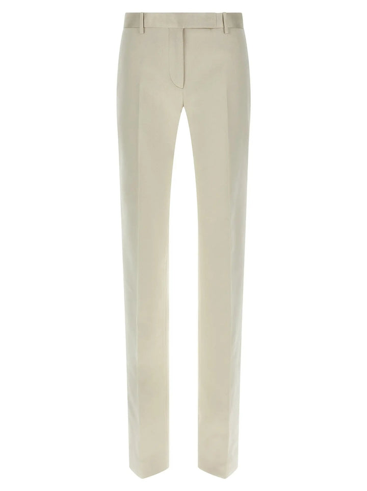 Tom Ford Beige Cotton Dress Pants
