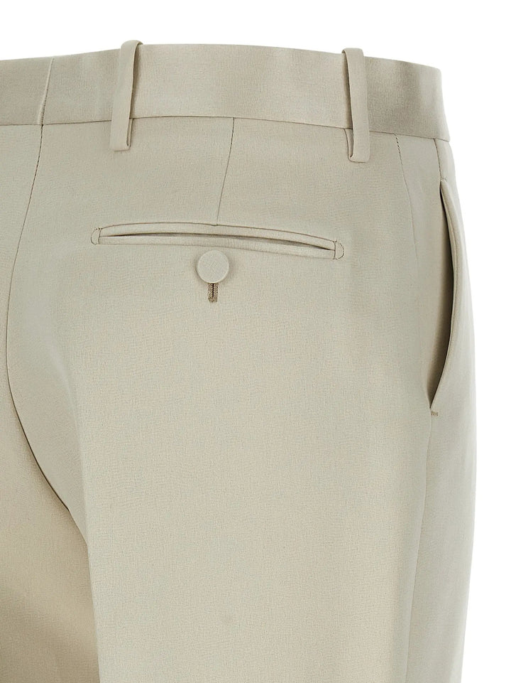 Tom Ford Beige Cotton Dress Pants