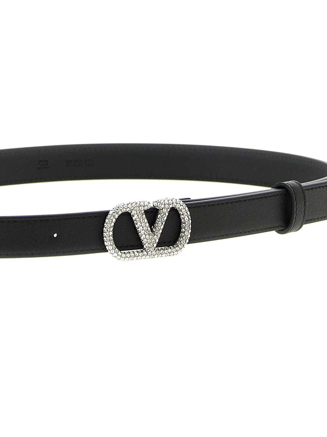 Valentino Garavani Black Calfskin Regular Belt