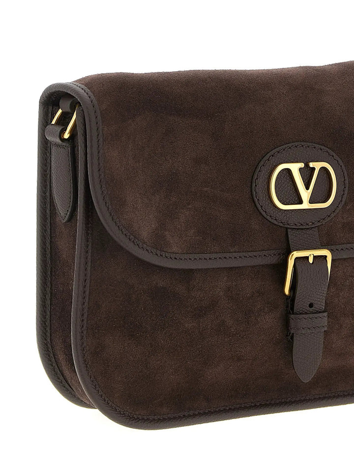 Valentino Garavani Sample Sale | Valentino Garavani Brown Cowhide Crossbody Bag - | Designer outlet