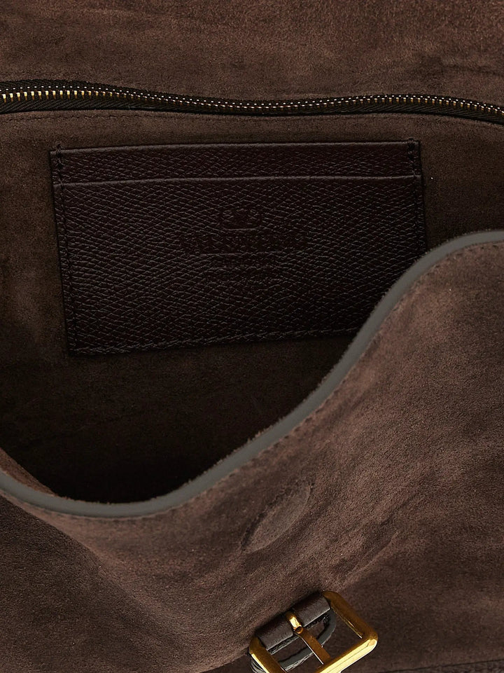 Valentino Garavani Sample Sale | Valentino Garavani Brown Cowhide Crossbody Bag - | Designer outlet