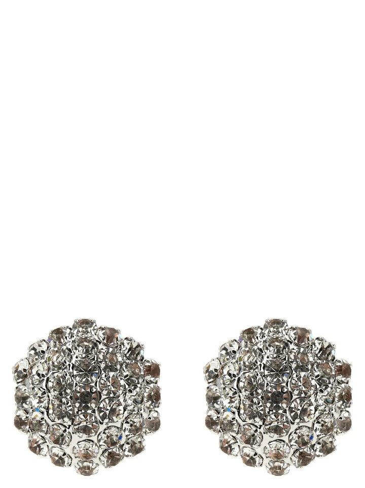Self-Portrait Silver Brass Earrings