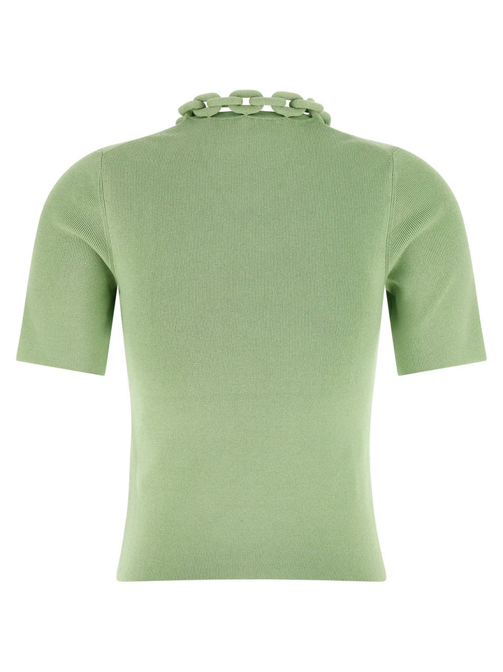 Paco Rabanne Bicolor Textile T-Shirt