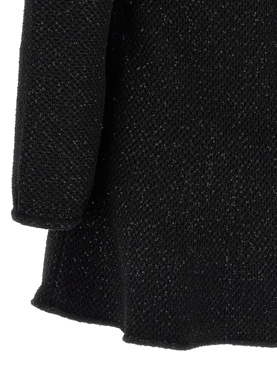 Self-Portrait Black Cotton Short Dress