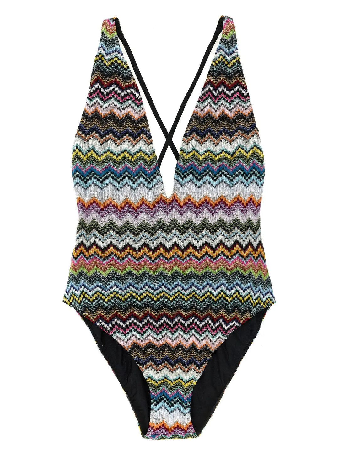 Missoni Multicolor Viscose One-Piece Swimsuit