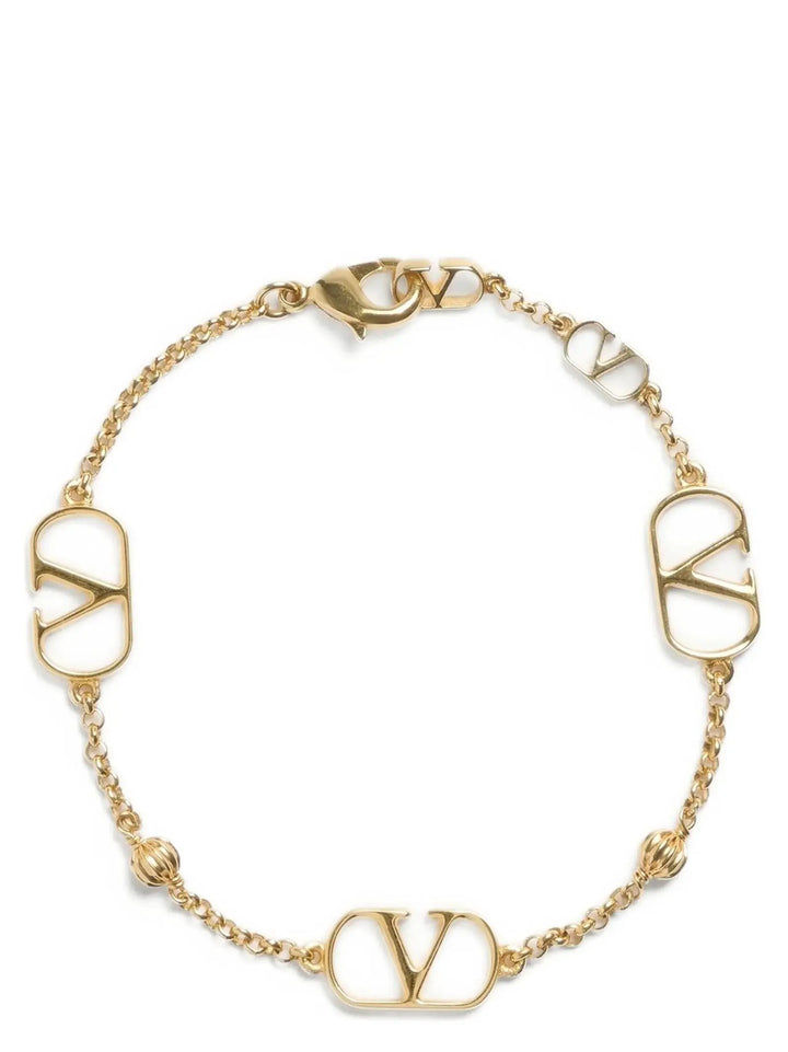 Valentino Garavani Gold Brass Bracelet