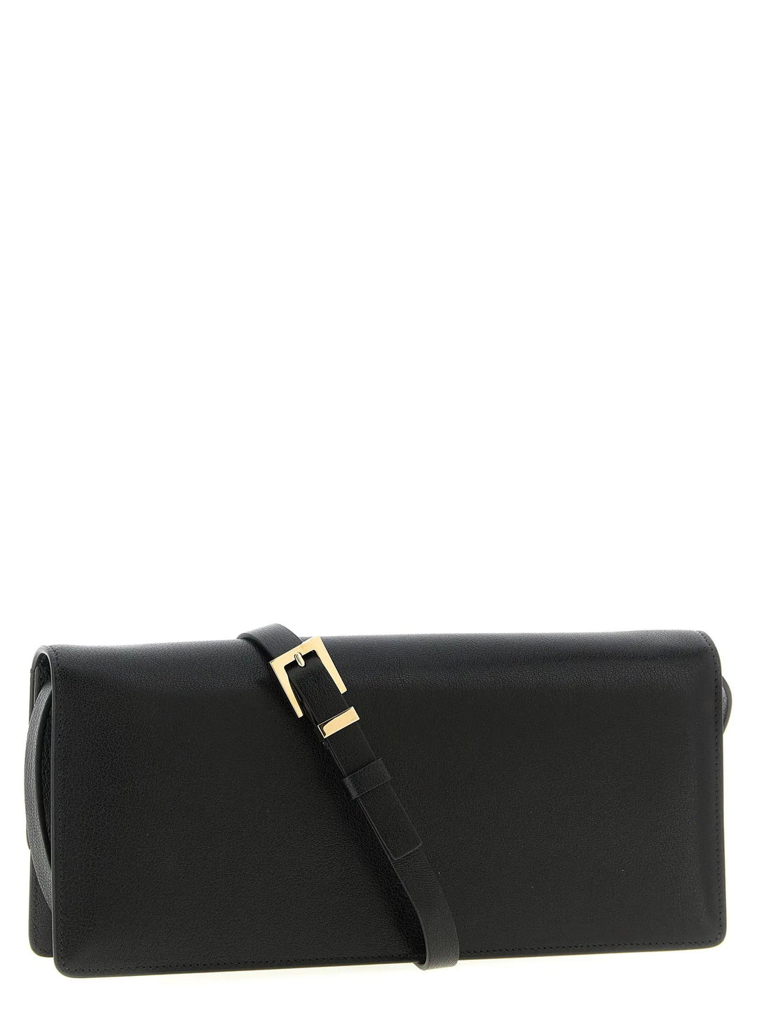 Tom Ford Black Goatskin Shoulder Bag
