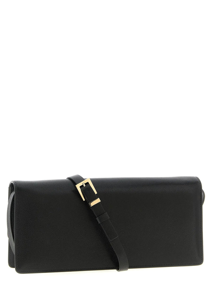 Tom Ford Black Goatskin Shoulder Bag