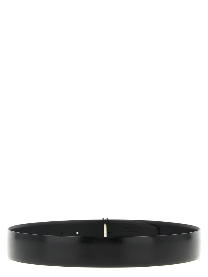 Tom Ford Black Calfskin Regular Belt