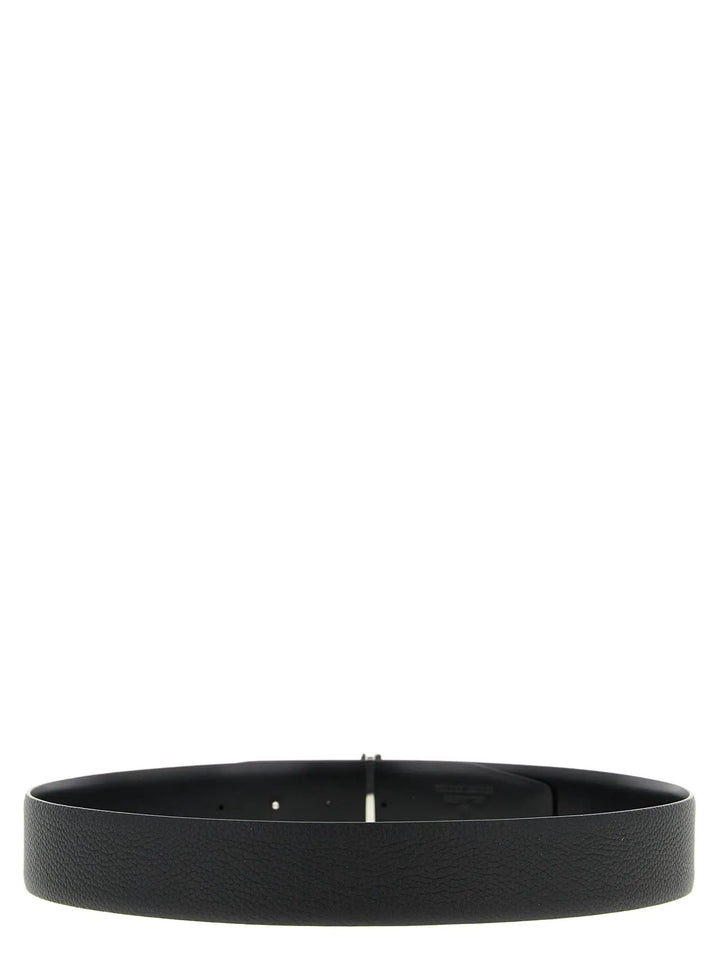 Tom Ford Black Calfskin Regular Belt