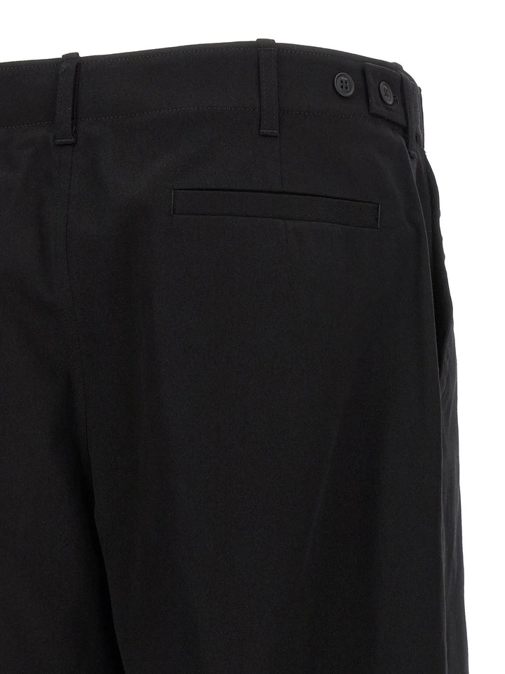 Fendi Black Cotton Cargo Pants