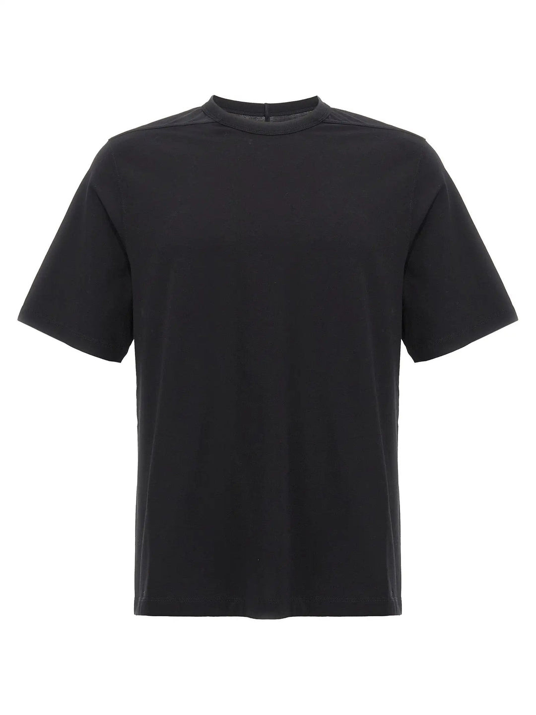 Rick Owens Black Cotton T-Shirt