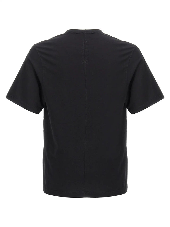 Rick Owens Black Cotton T-Shirt