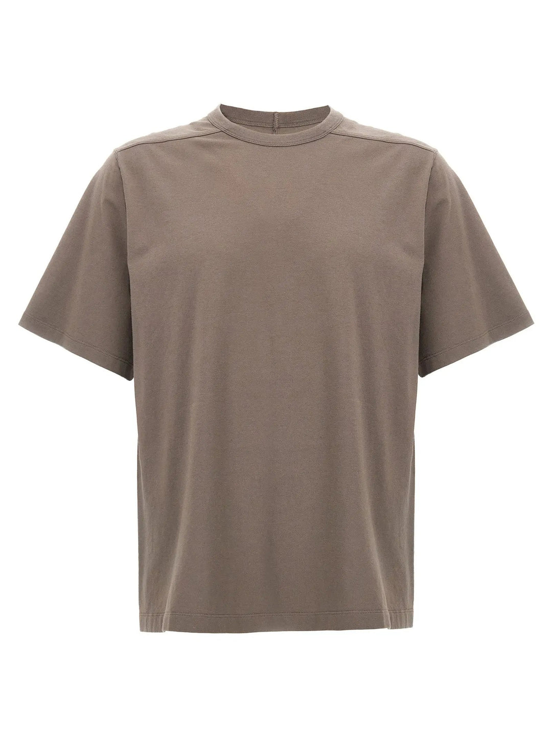 Rick Owens Gray Cotton T-Shirt
