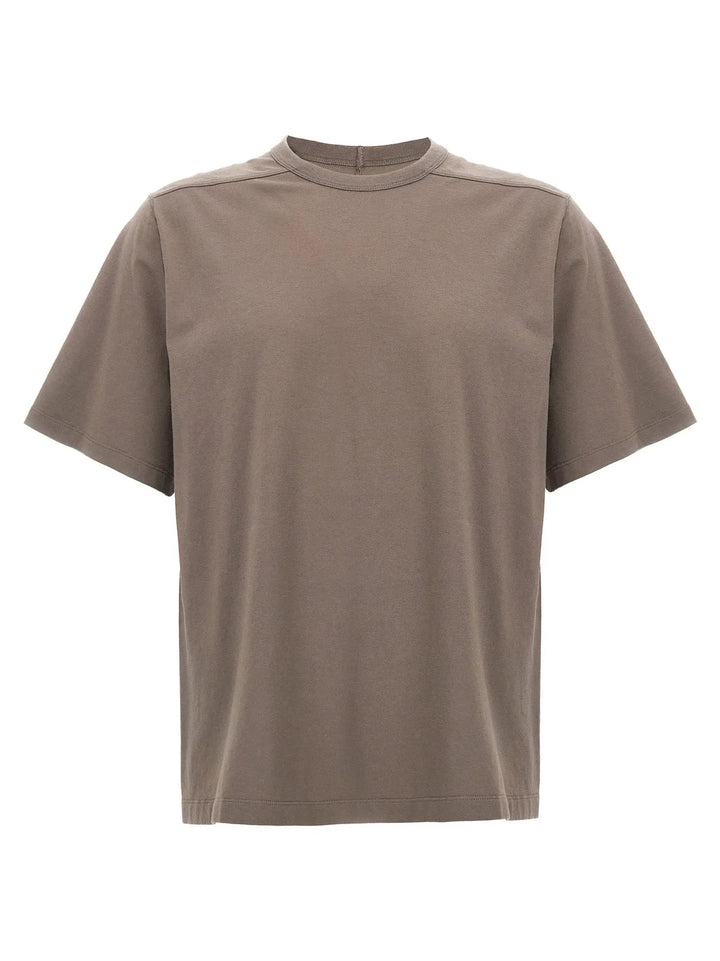Rick Owens Gray Cotton T-Shirt