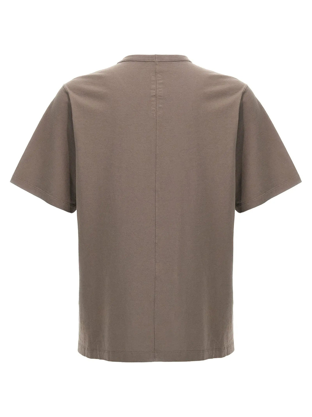 Rick Owens Gray Cotton T-Shirt