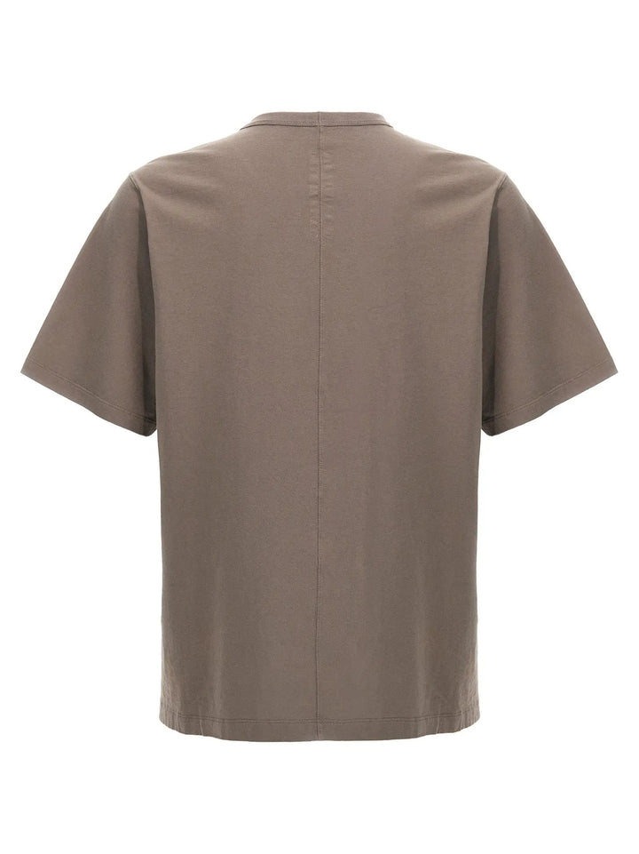 Rick Owens Gray Cotton T-Shirt