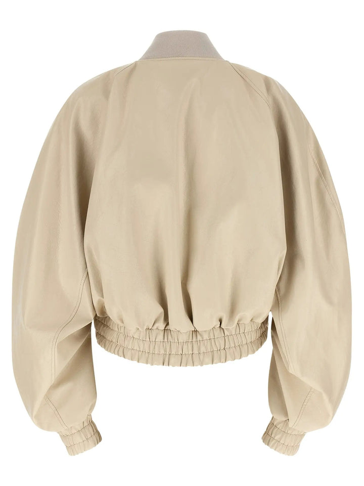 The Andamane Beige Polyethylene Bomber