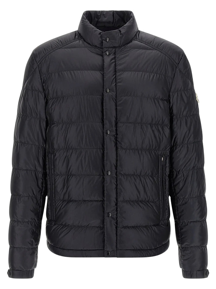 Moncler Sample Sale | Moncler Blue Polyamide Full-Length Jacket - | Designer outlet