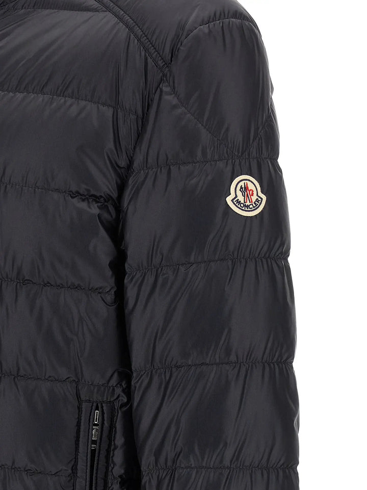 Moncler Sample Sale | Moncler Blue Polyamide Full-Length Jacket - | Designer outlet