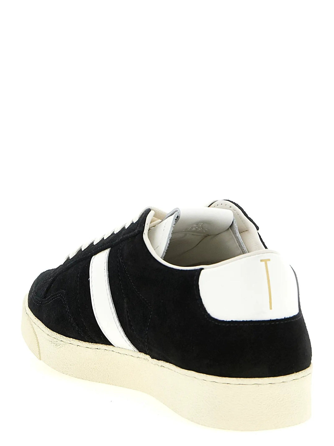 Tom Ford Bicolor Leather Low Top Sneakers