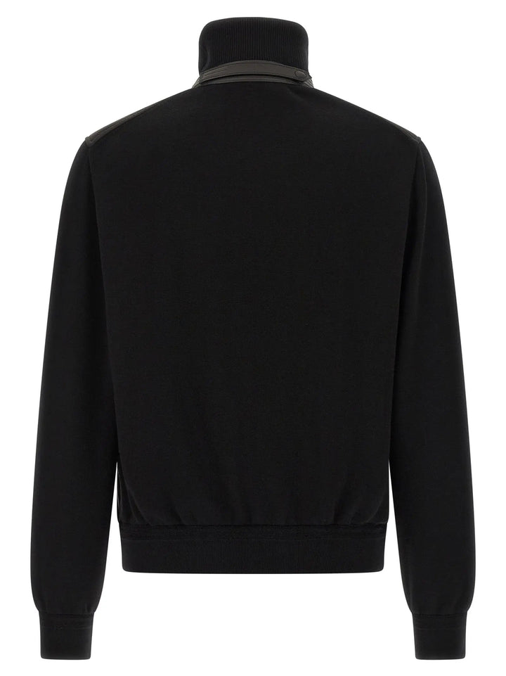 Tom Ford Black Wool Bomber