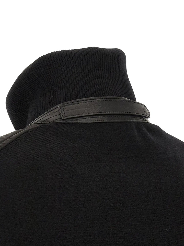 Tom Ford Black Wool Bomber