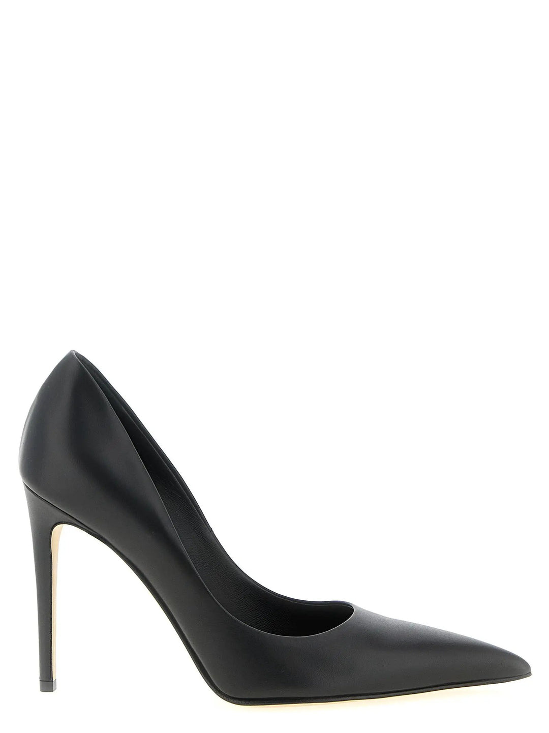Alexander McQueen Black Calfskin High Heel Pumps