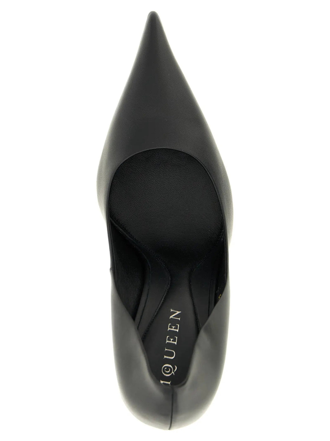Alexander McQueen Black Calfskin High Heel Pumps
