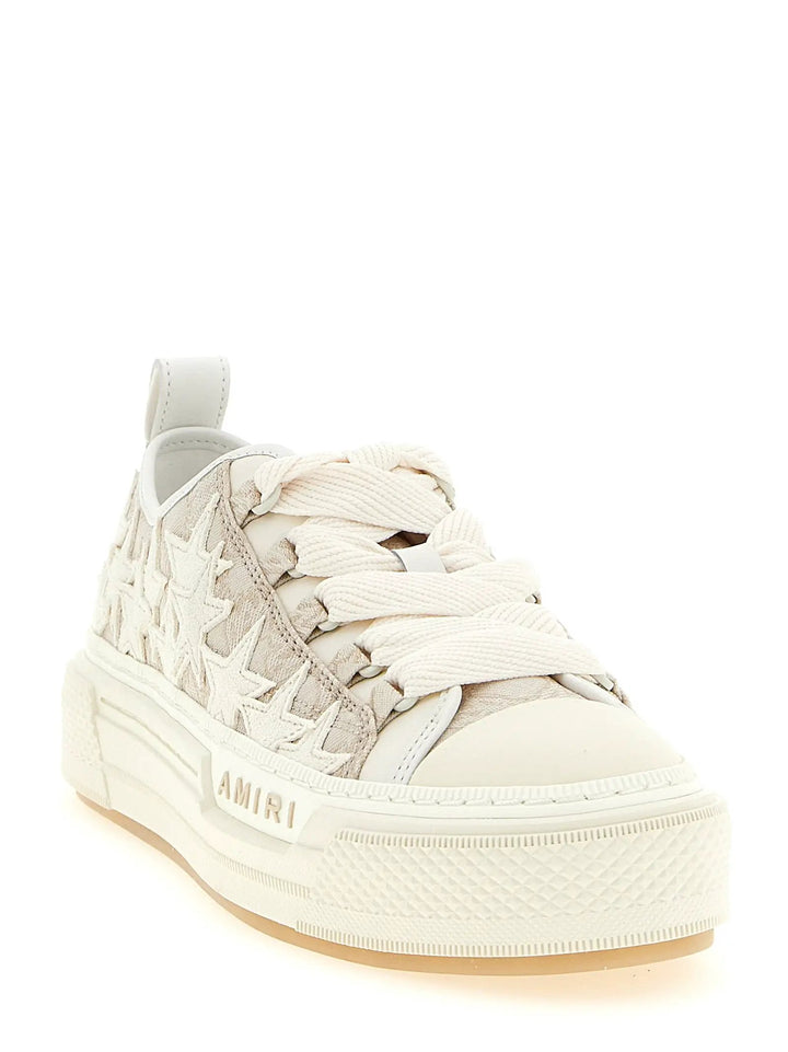 Amiri Sample Sale | Amiri Beige Polyester Low Top Sneakers - | Designer outlet