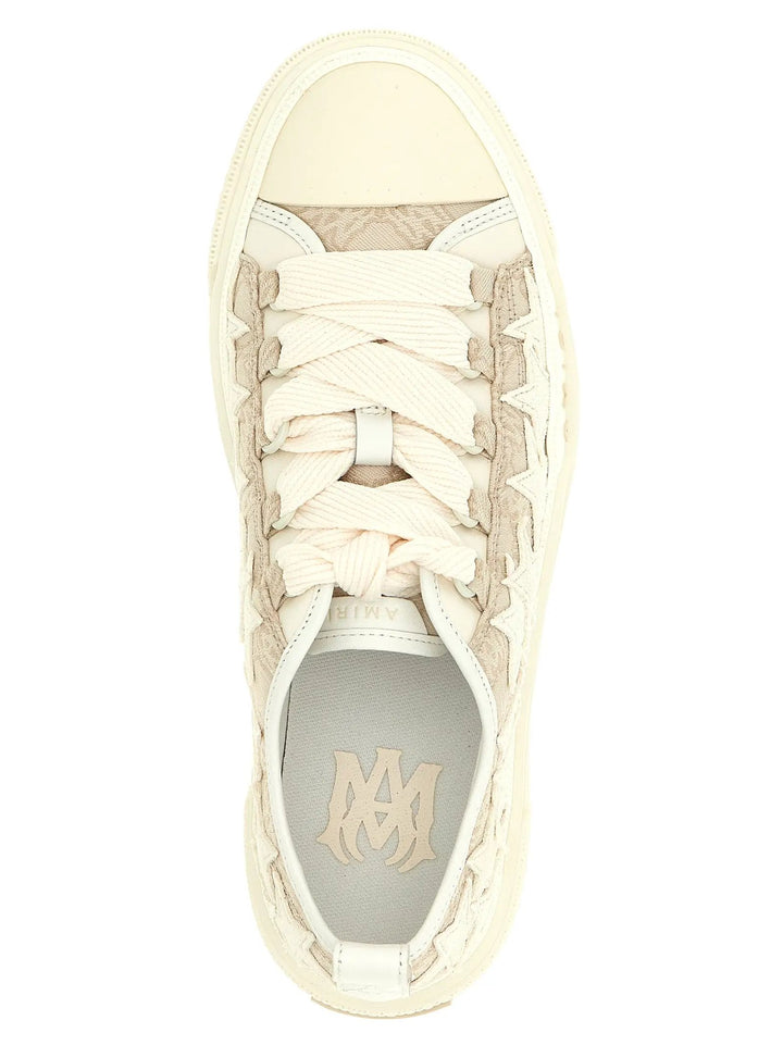 Amiri Sample Sale | Amiri Beige Polyester Low Top Sneakers - | Designer outlet