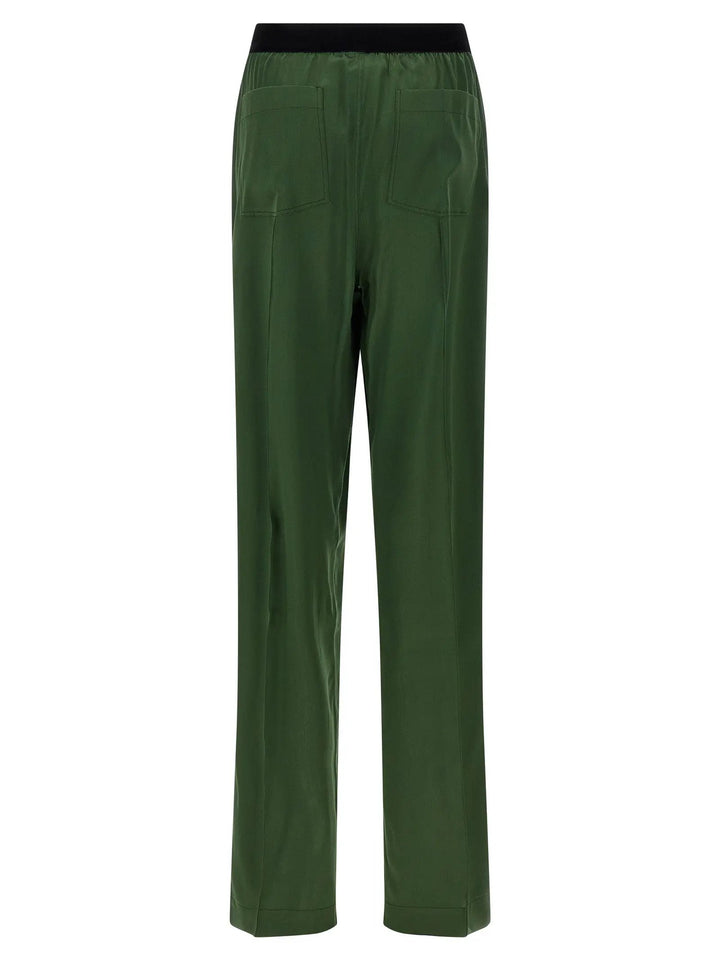 Tom Ford Bicolor Silk Casual Pants