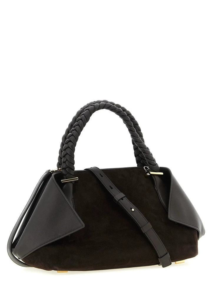 Ferragamo Brown Goatskin Handbag