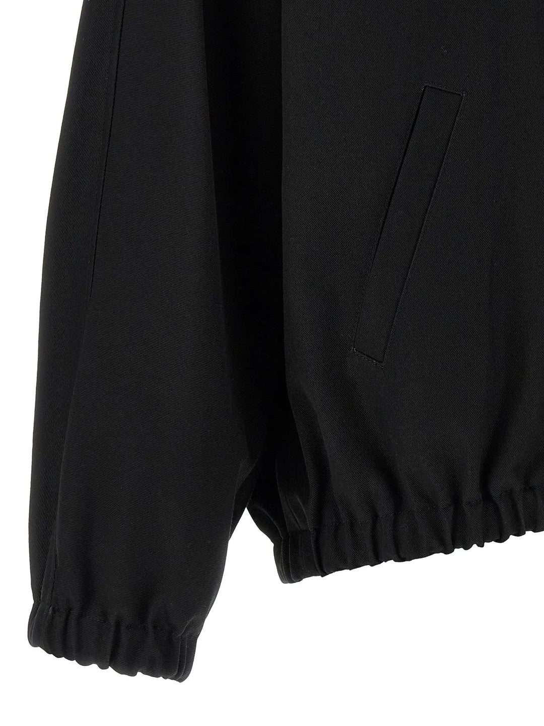 Courrèges Black Cotton Bomber