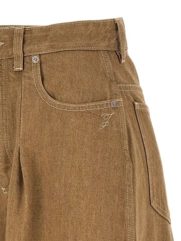 Jacquemus Sample Sale | Jacquemus Beige Cotton Jeans Denim - | Designer outlet
