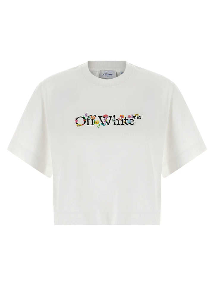 Off-White White Cotton T-Shirt