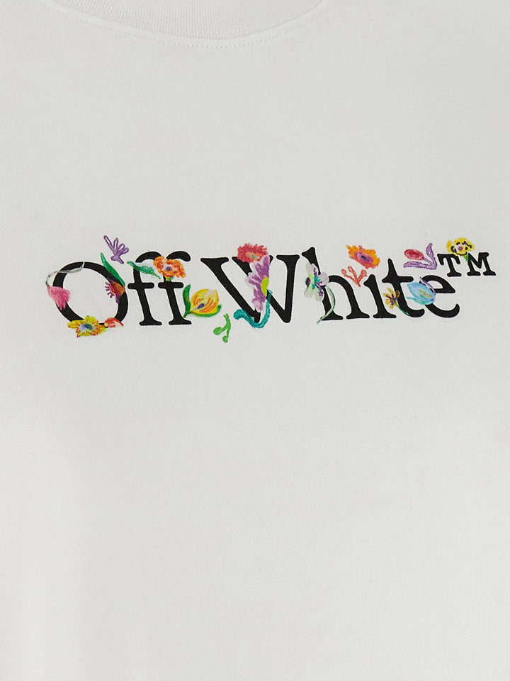 Off-White White Cotton T-Shirt