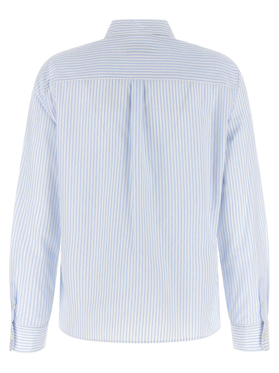 Max Mara Blue Cotton Blouse
