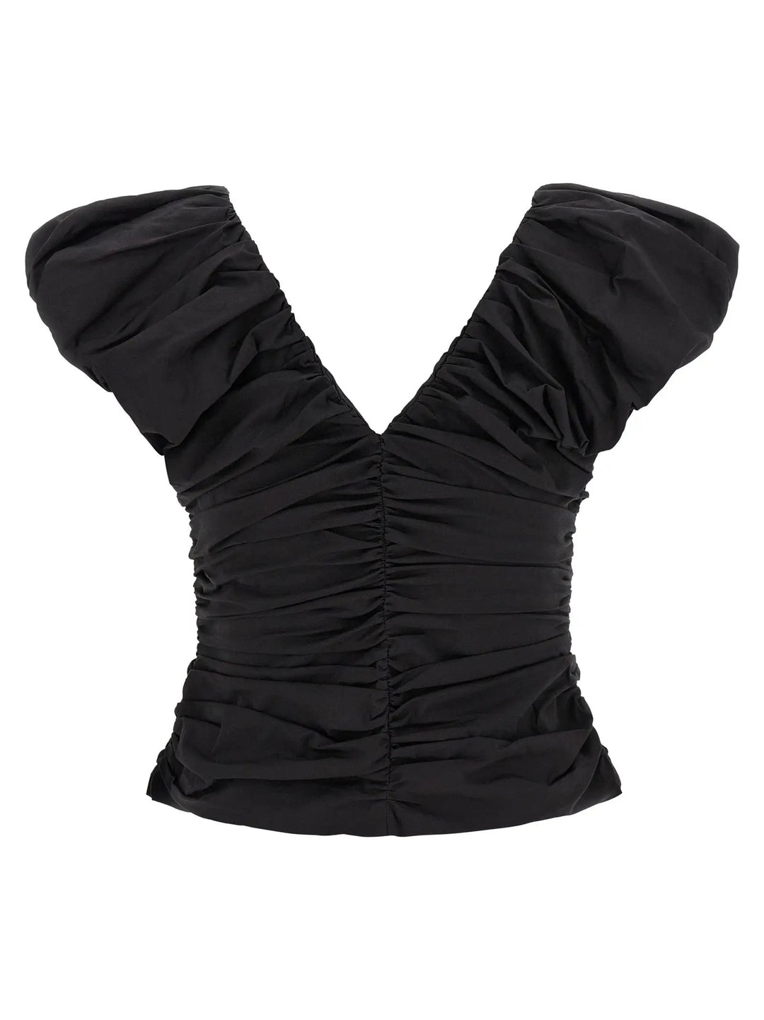 Ganni Black Cotton Shirt
