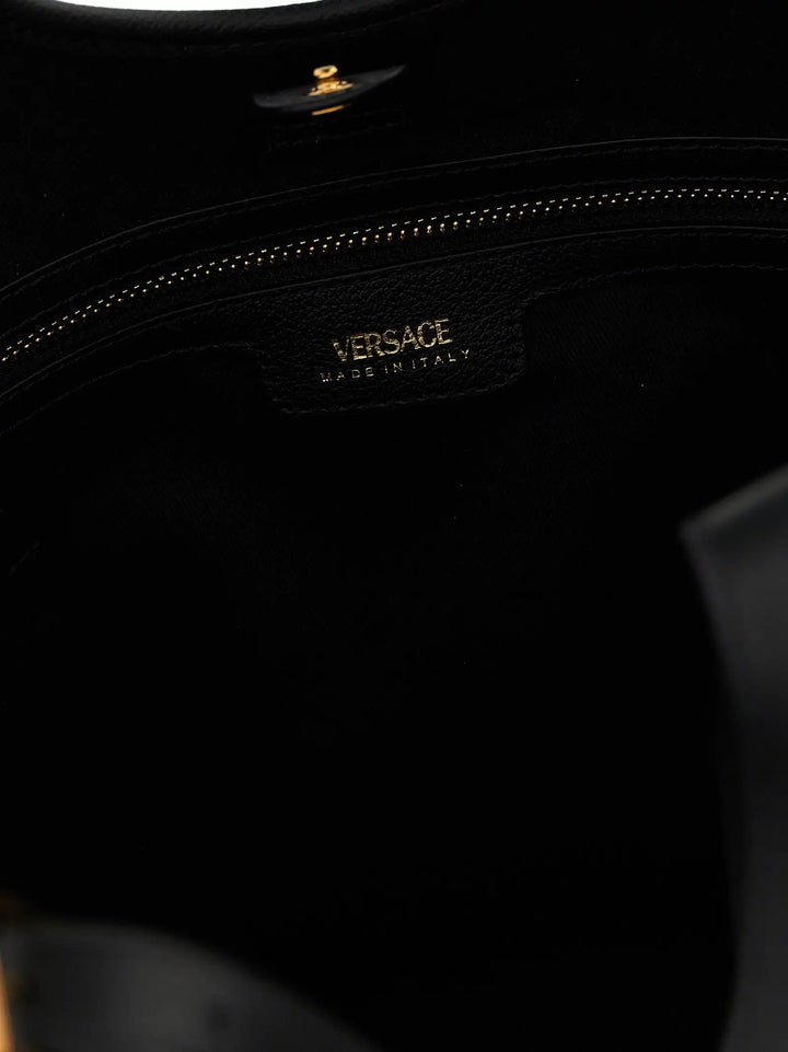 Versace Sample Sale | Versace Black Cotton Tote Bag - | Designer outlet