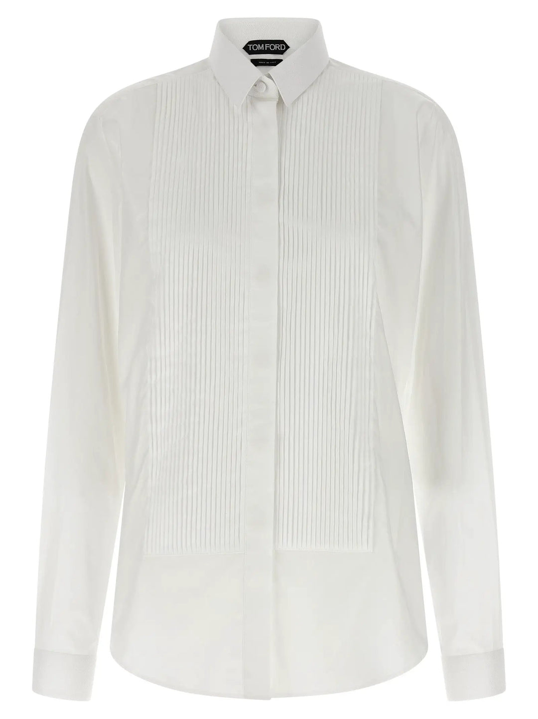 Tom Ford White Cotton Blouse